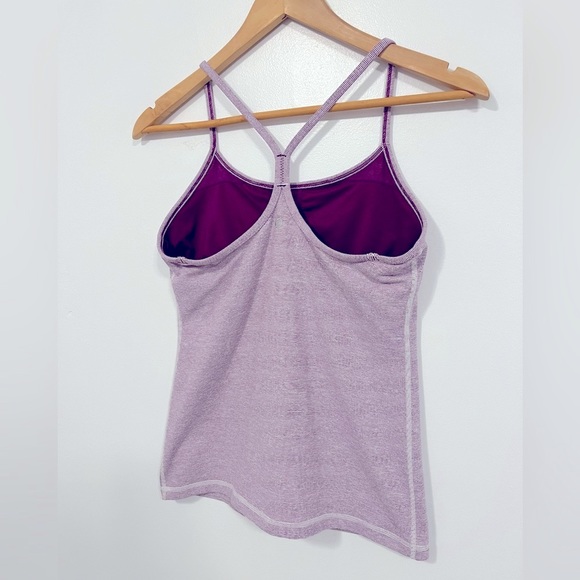 Lululemon Power Y Tank Dewberry Wee Stripe 8 - Picture 8 of 15